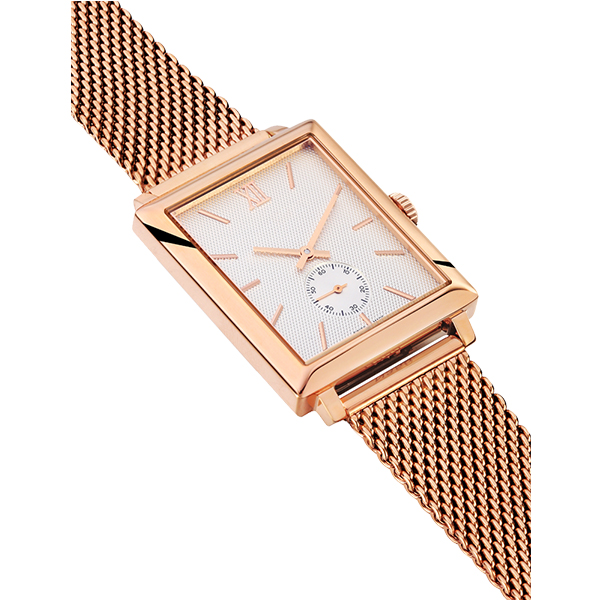 Vdear Square White Classic Dial Chronograph Watch Lightweight And Versatile Waterproof Fashion Quartz Watch 8