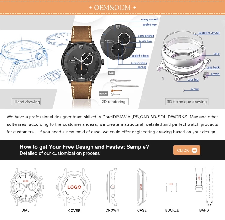 VDEAR - China custom luxury mechanical tourbillon watches skeleton men luxury brand automatic top Ungrouped 24