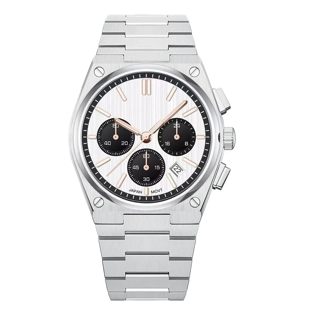 Luminous Quartz Watches for Men - High Quality Luxury with Leather Strap 2