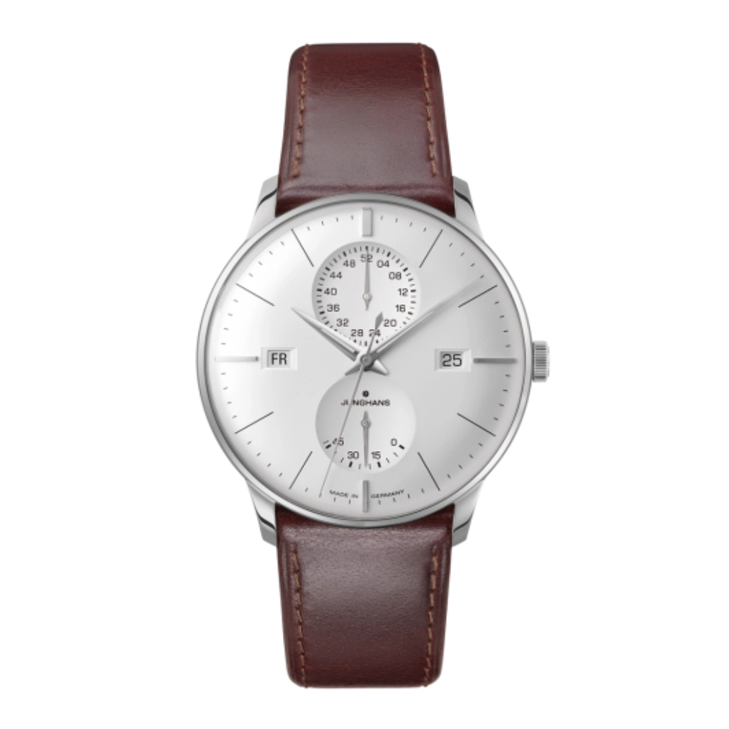 Vdear Chronograph Quartz Watch Leather Strap Minimalist Round Dial With Calendar Watches Manufacturer 1