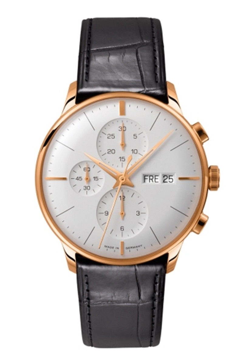 VDEAR Black Belt Multifunctional Quartz Watch Waterproof Simple Casual Calendar Chronograph With Three Eyes Watch 9