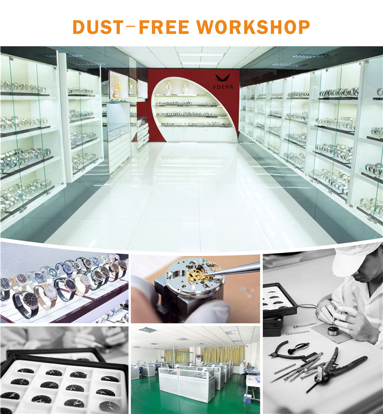 VDEAR - Best selling stainless steel back 3atm water resistant minimalist women watch Lady Quartz Watch 10