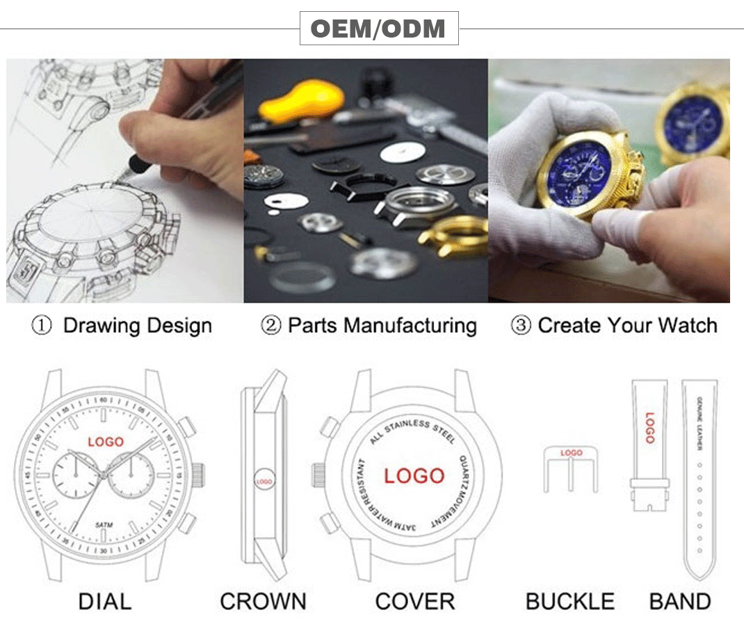 VDEAR - Best selling stainless steel back 3atm water resistant minimalist women watch Lady Quartz Watch 28