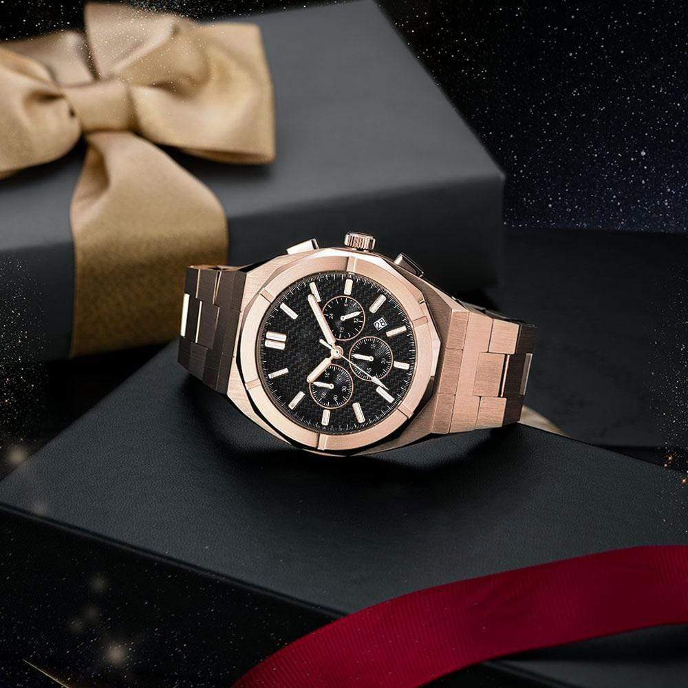 VDEAR - Customized Logo Chrono 5atm Waterproof Watch Luxury Custom Brand Watches Men Wrist New Arrival 11