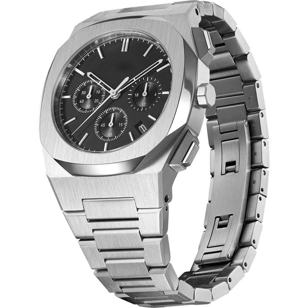 VDEAR - ODM multifunction chronograph watch japan movement wrist watch luxury custom case stainless steel Chronograph Watch 10