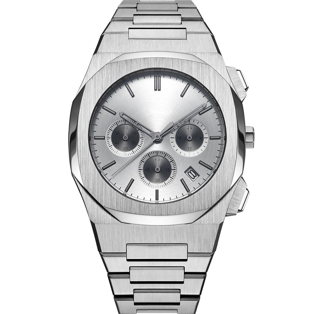 VDEAR - ODM multifunction chronograph watch japan movement wrist watch luxury custom case stainless steel Chronograph Watch 13