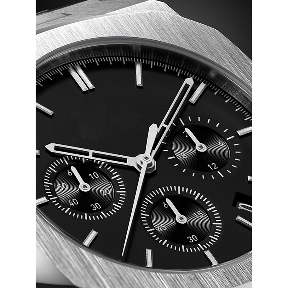 VDEAR - ODM multifunction chronograph watch japan movement wrist watch luxury custom case stainless steel Chronograph Watch 11