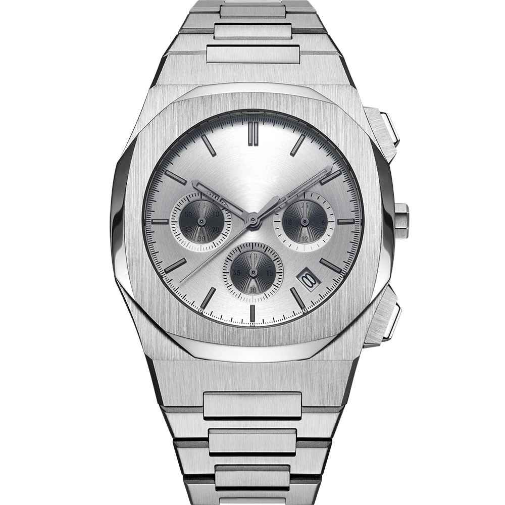 VDEAR - ODM multifunction chronograph watch japan movement wrist watch luxury custom case stainless steel Chronograph Watch 1