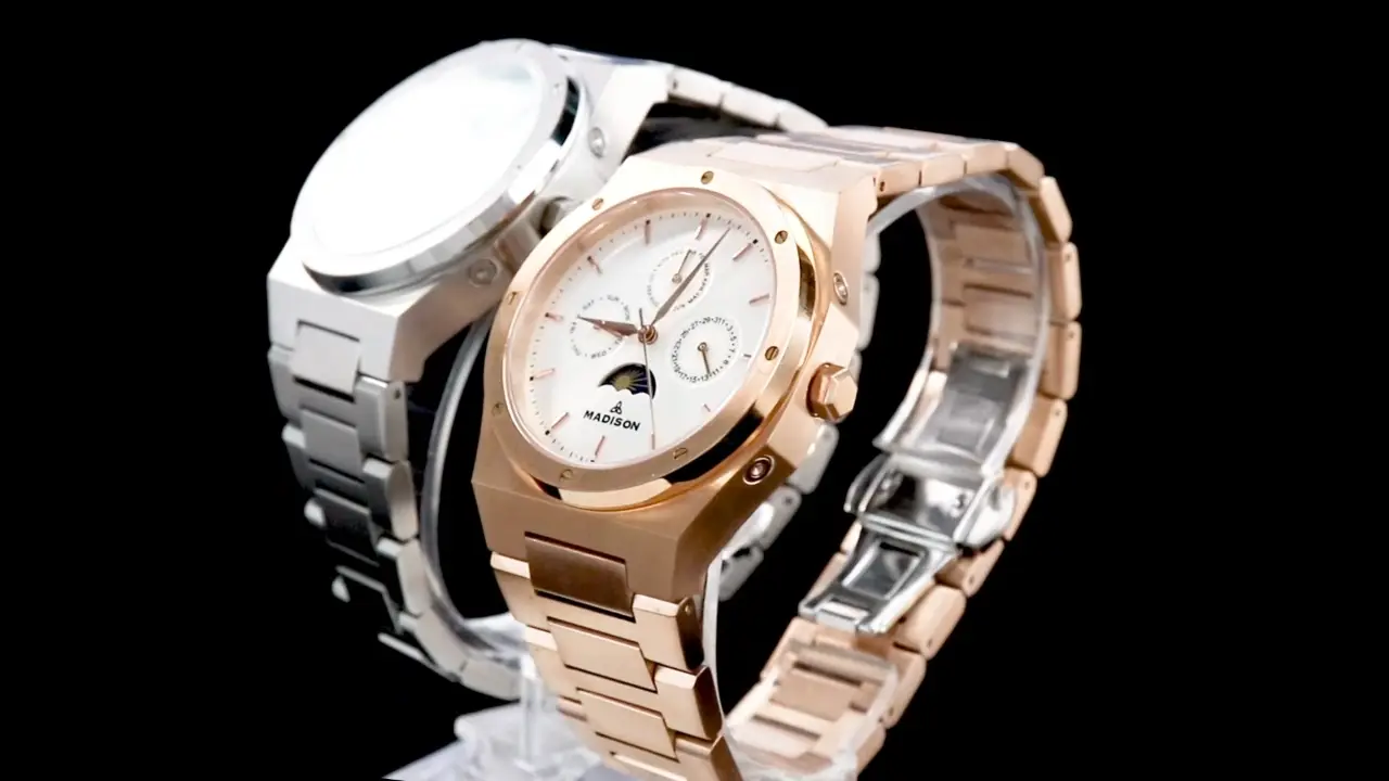 Ultra-Thin Automatic Men's Moonphase Watch 2