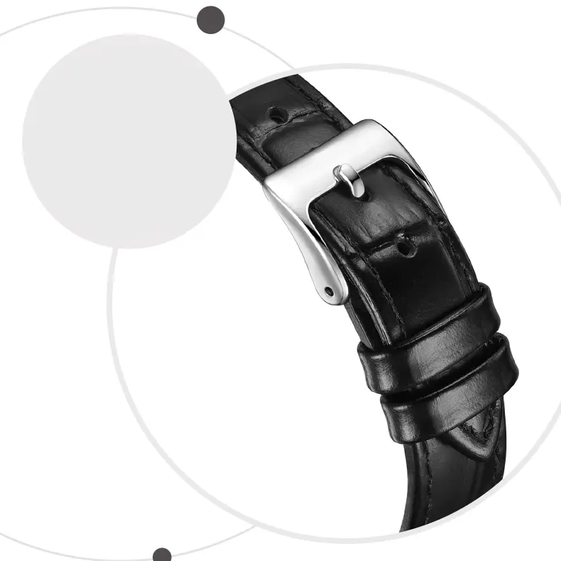 VDEAR Luxury Quartz Calendar Watch - Small Pearl Dial & Diamond Bezel 5