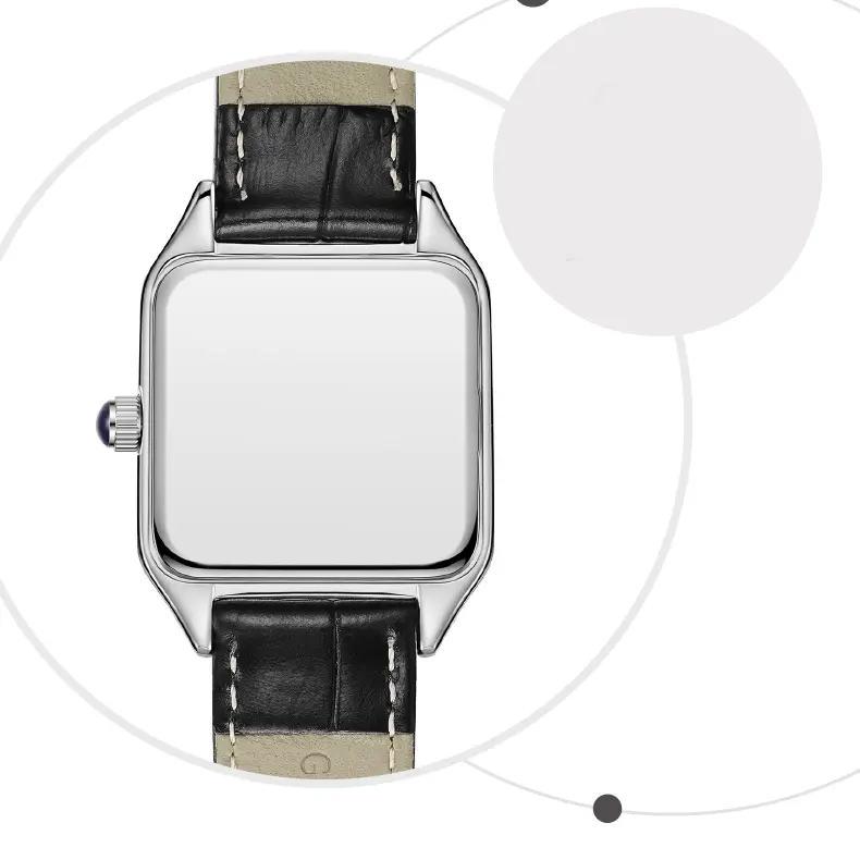 VDEAR Luxury Quartz Calendar Watch - Small Pearl Dial & Diamond Bezel 6