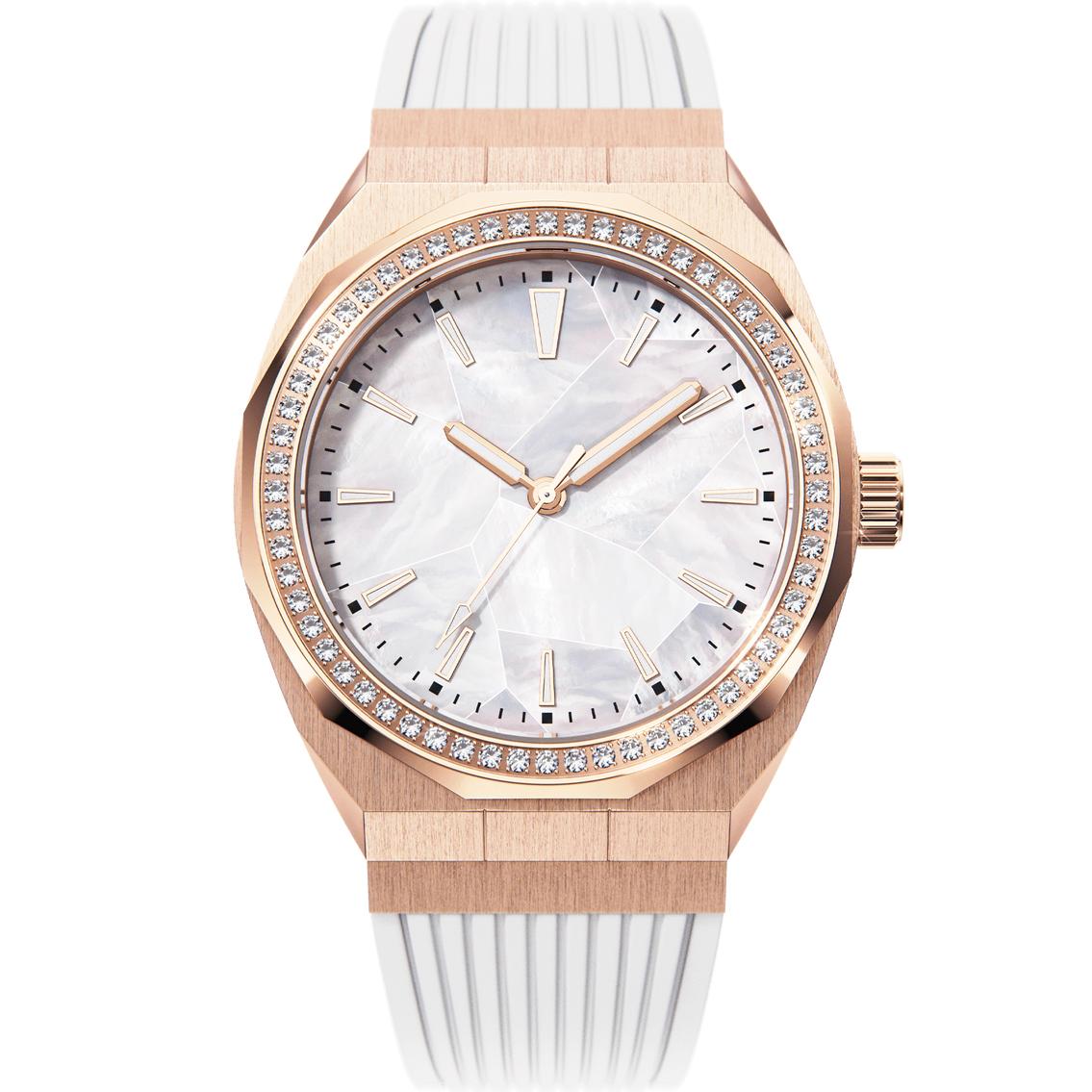 VDEAR - Diamond Pearl Face Female Luxury Watches Women Wrist Luxury Ladies Wristwatches Lady Watch 12