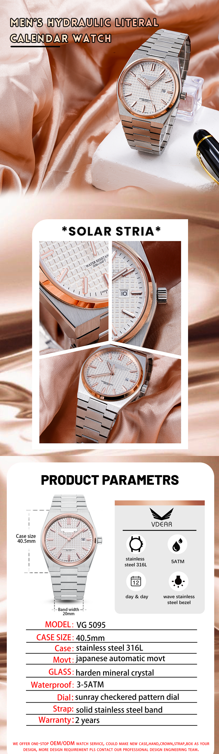 Luxury Designer Automatic Watches 9