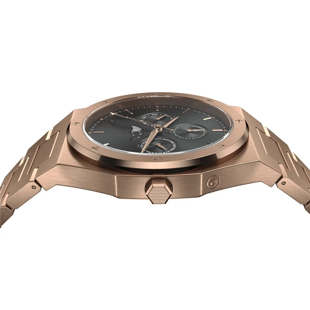 Ultra-Thin Automatic Men's Moonphase Watch 6