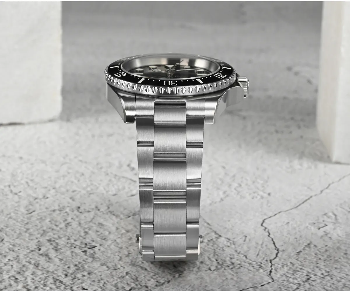 VDEAR Automatic Stainless Steel Diver Watch - 10atm Waterproof & Luminous 4