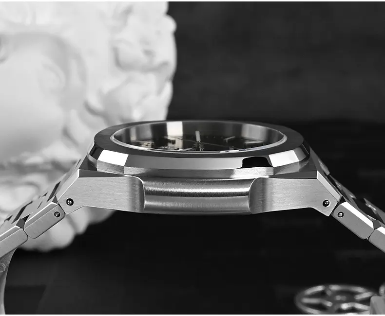 VDEAR Custom Mechanical Watch: Luminous 10atm Waterproof Diver 5