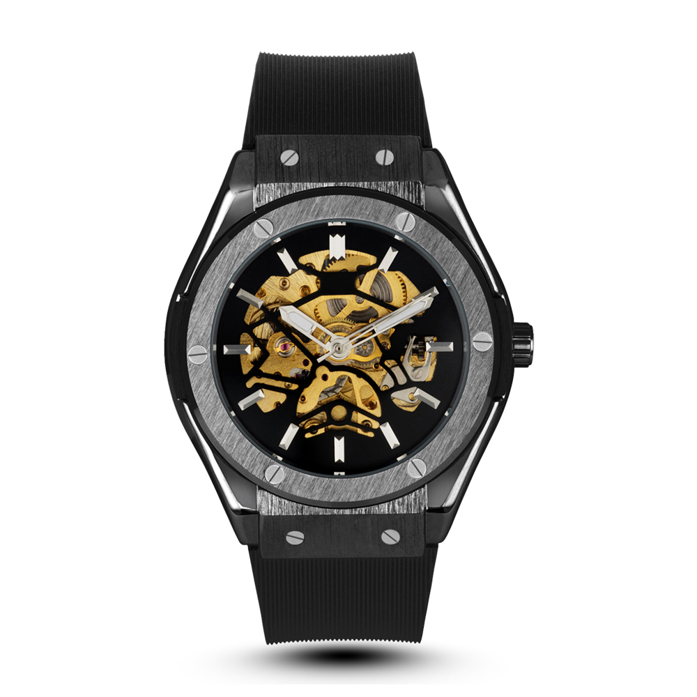 VDEAR - 2020 Brand luxury waterproof tourbillon skeleton custom automatic mens watches perfect in wristwatches others 14