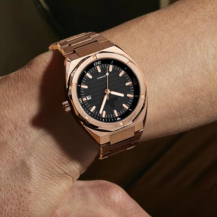 Custom Logo Stainless Steel Automatic Watch - High Quality Men's Luxury Timepiece 7