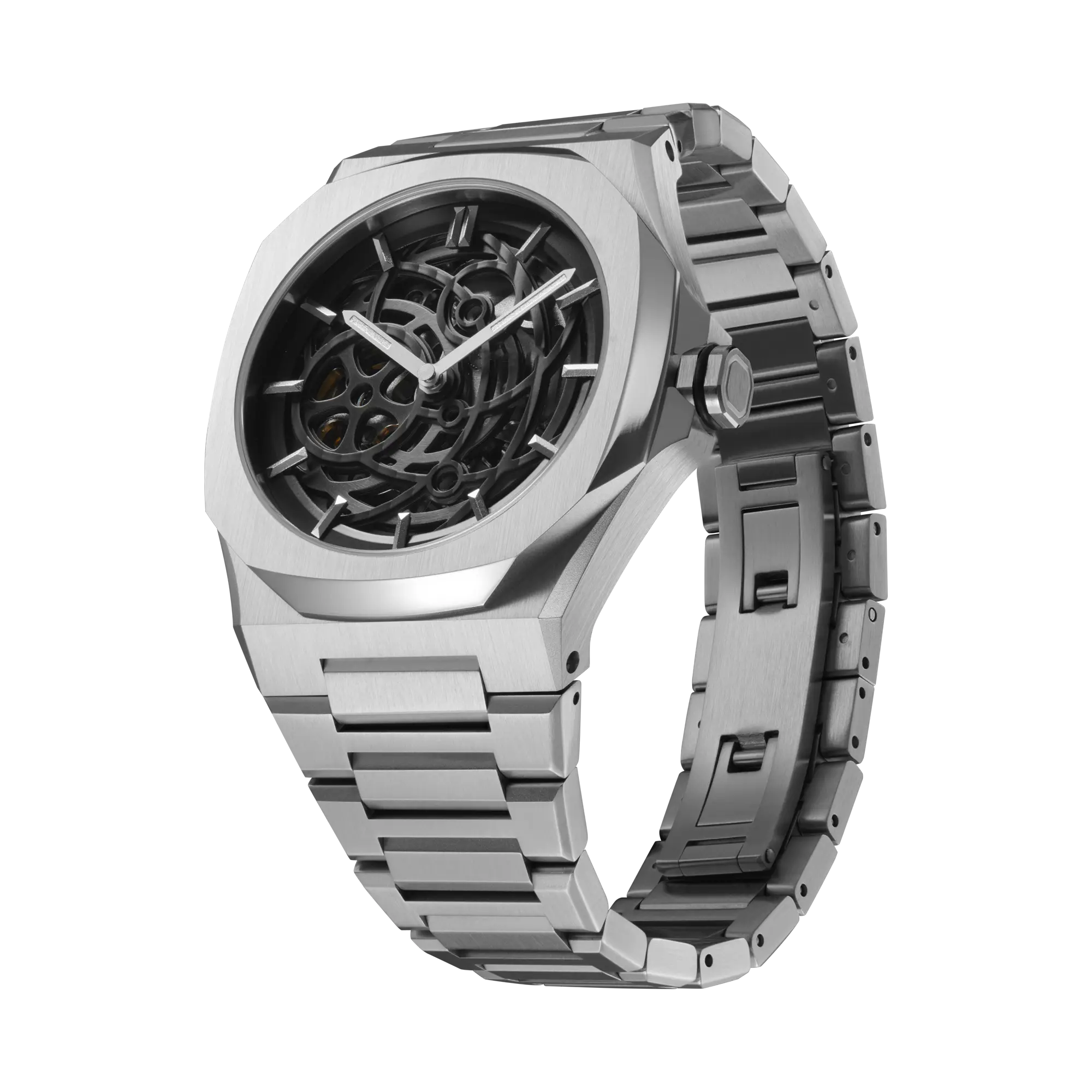 Affordable Automatic Men's Skeleton Watch 7