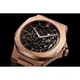 VDEAR Men's Automatic Skeleton Watch - Gun Colored Silicon with Rose Gold Shell - Best Inexpensive Automatic Watch 5