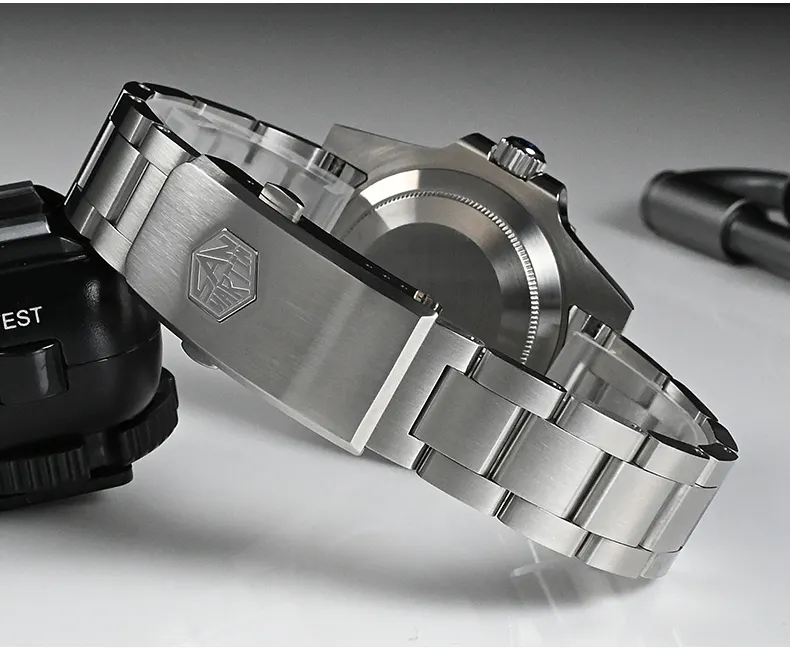 Top Quality Sapphire Crystal 10atm Waterproof Men's Mechanical Watch 6