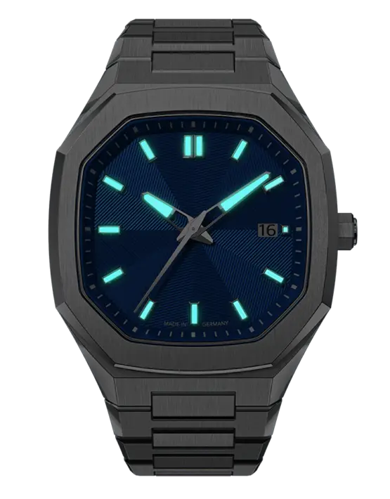 Men's Stainless Steel Automatic Watch - Day Date Function 4