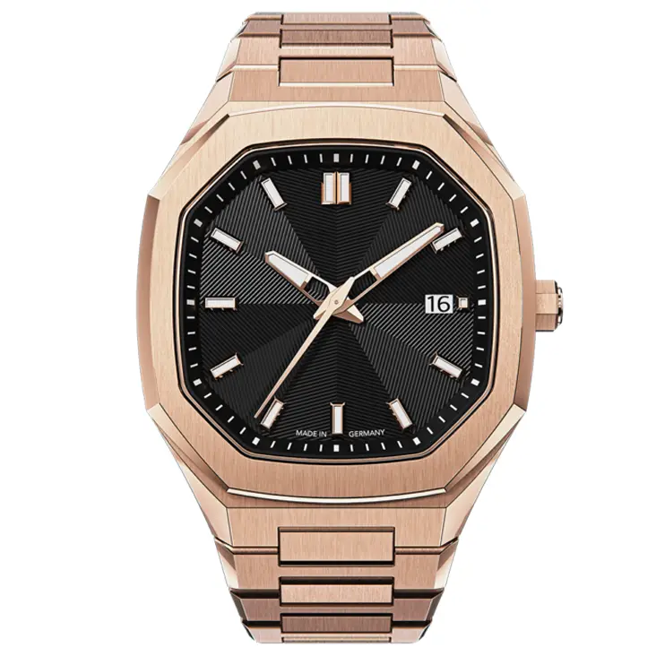 Men's Stainless Steel Automatic Watch - Day Date Function 7