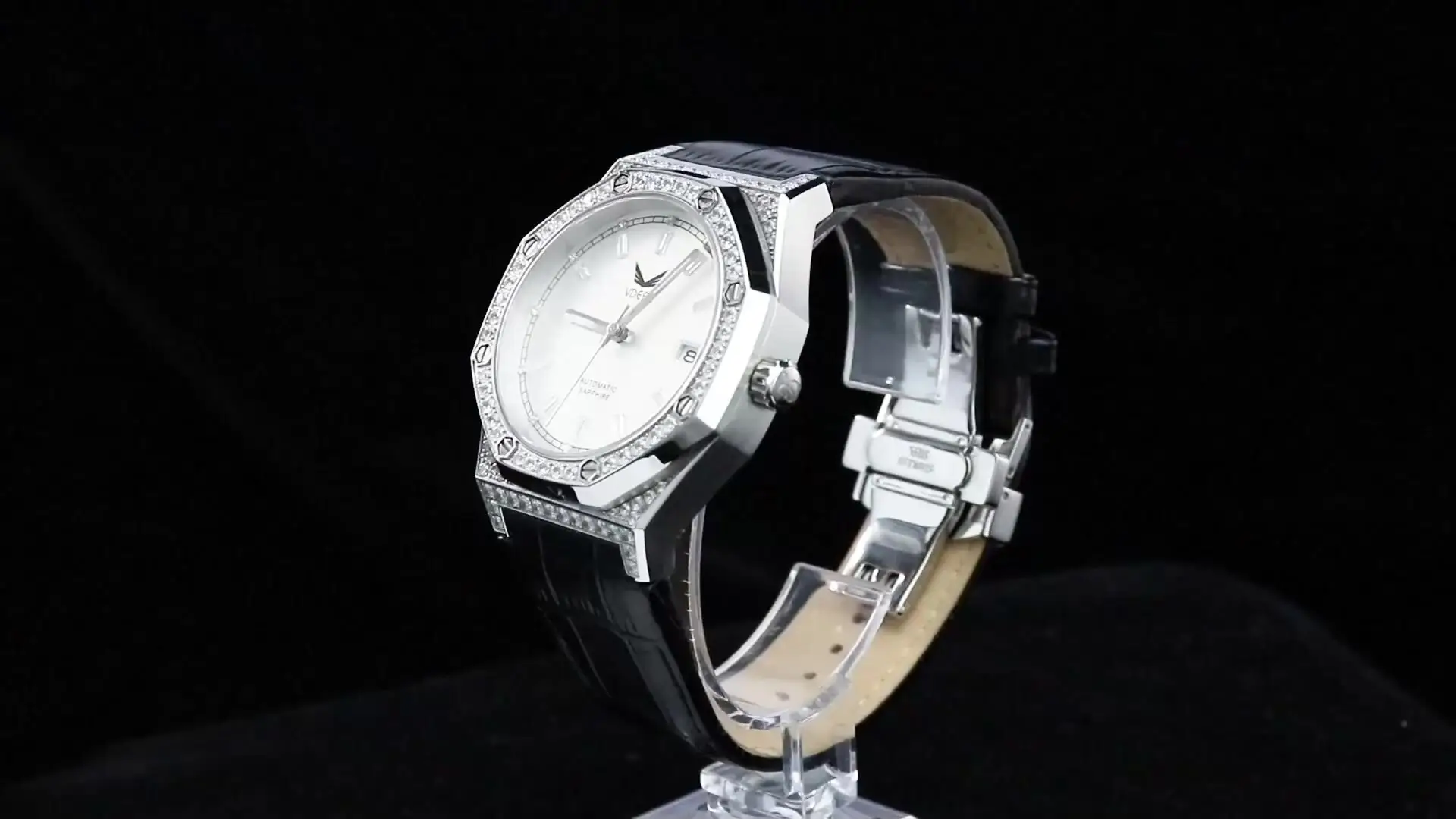 Durable Automatic Watch - VDEAR Japanese Nh35 Diamond Men's Luxury Watch 2