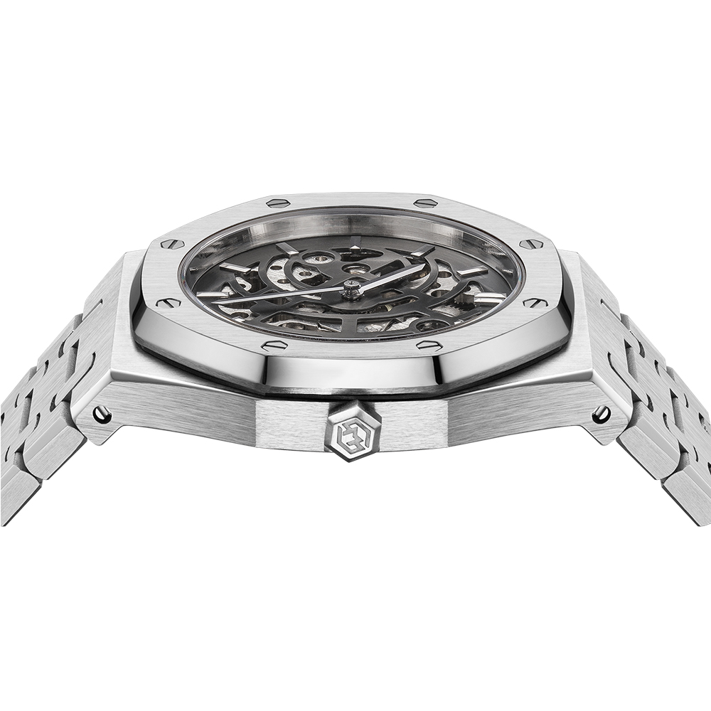 VDEAR - 5ATM Waterproof Stainless Steel Case 316L Custom Logo Watches Factory Brand Your Own Automatic Watch For Man Automatic Watch For Men 12