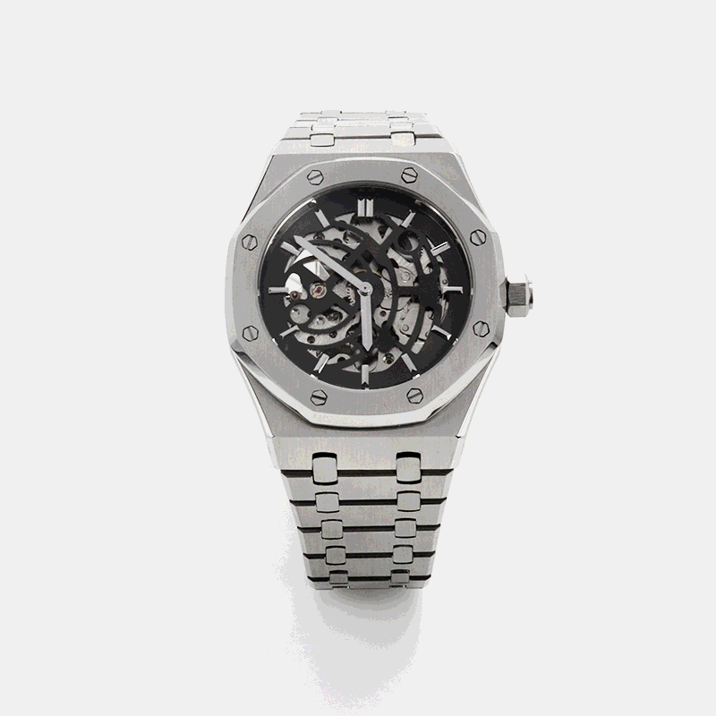 VDEAR - VDEAR Super High Quality Hangzhou Automatic Mechanical Movement 5Atm Stainles Steel Luxury Skeleton Watch Dial Customize New Arrival 9