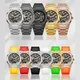 Colorful Silicone Strap Automatic Mechanical Watch - Best Men's Luxury Watch 7