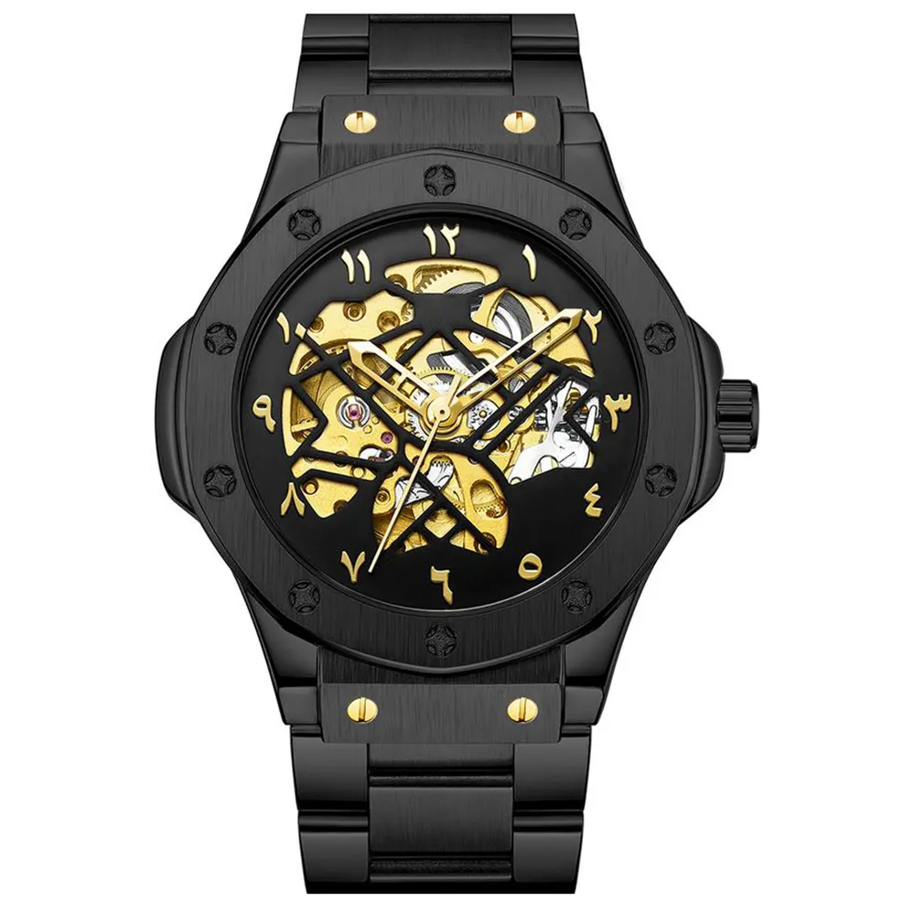 VDEAR Private Label Tourbillon Skeleton Watch - Luxury Mechanical Men's Automatic Watch 7