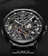 VDEAR Black Hollow Luxury Watch - Waterproof, Customizable, Premium Quality 3