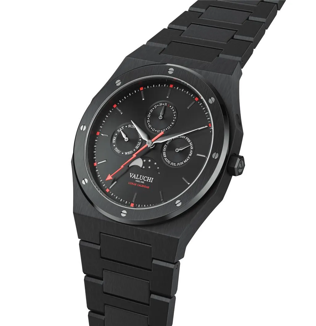 VDEAR - Topkwaliteit Japans uurwerk, multifunctioneel, op maat gemaakt, roestvrij staal. Andere horloges 1