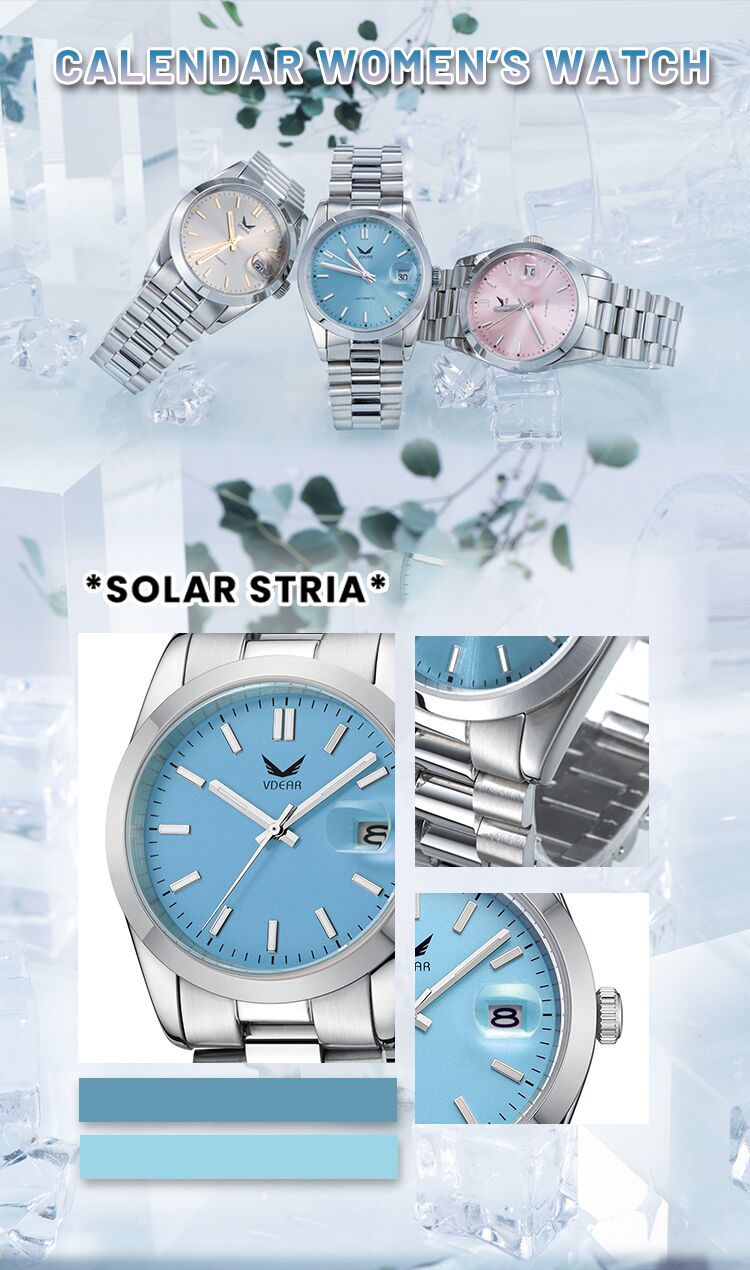 Blue Dial Automatic Luxury Watch 9