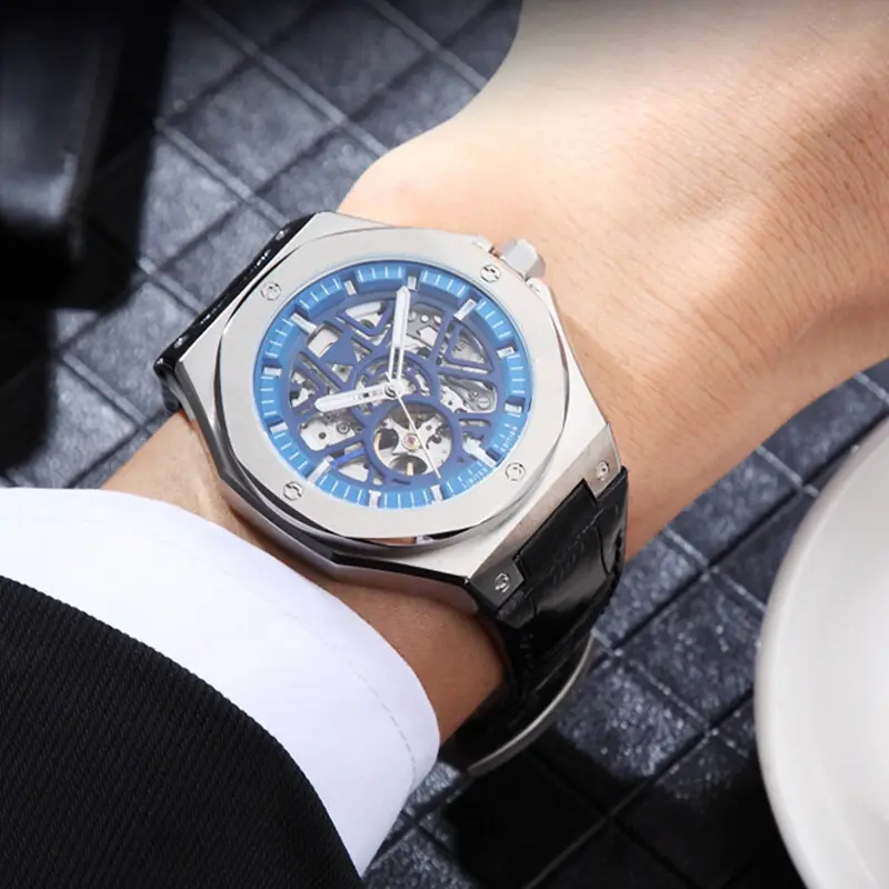 VDEAR Square Mechanical Watch - Luxury Design & Performance 6