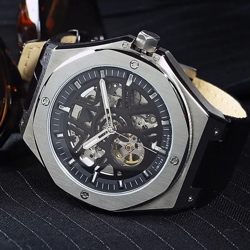 VDEAR Square Mechanical Watch - Luxury Design & Performance 3