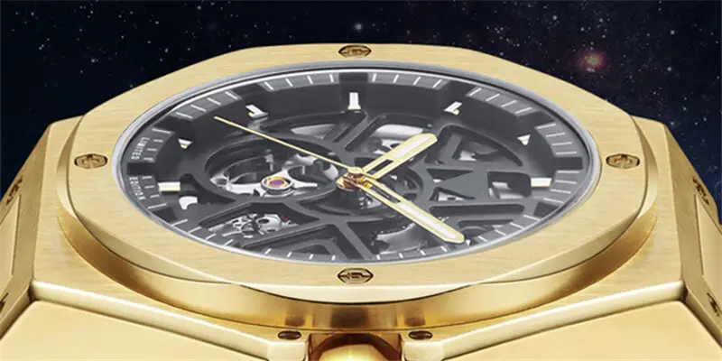 VDEAR Square Mechanical Watch - Luxury Design & Performance 5