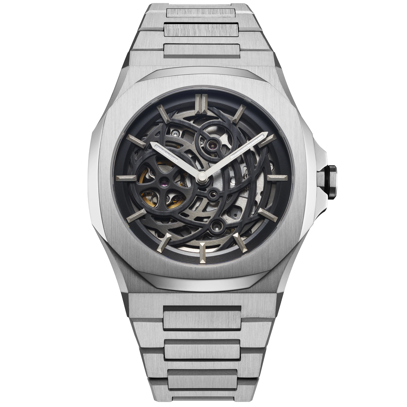 VDEAR - Custom Logo Automatic Nh35 Men Skeleton Watch Private Label Mechanische Horloges Men Wristwatch For Male Automatic Watch For Men 1