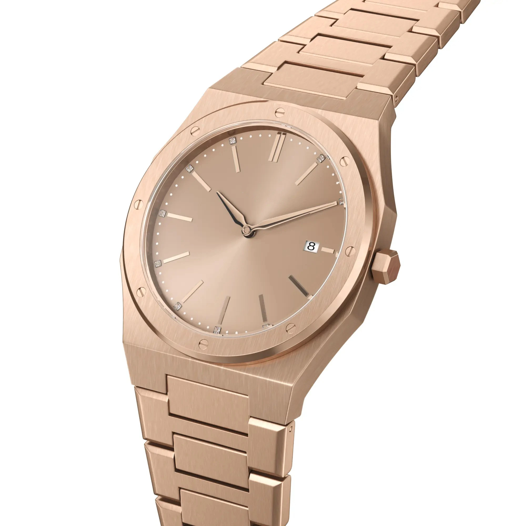 VDEAR - Shenzhen Suppliers Watches OEM Rose Gold Ultra Thin Stainless Steel Female Watches For Woman Watch others 1