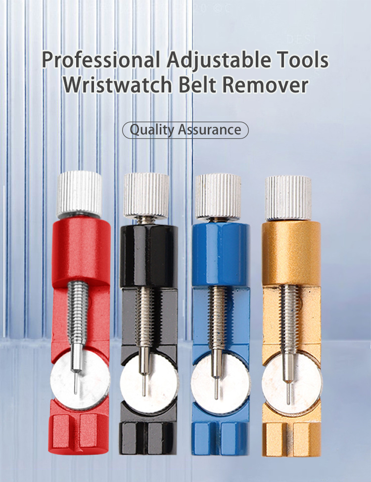 Vdear Professional Watch Band Link Adjust Tool with 3pcs Pins Wristband Remover Adjustable Tools 10