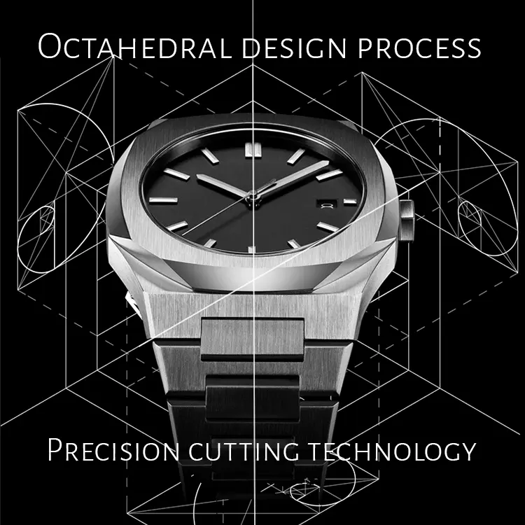 Luxury Men's Quartz Watch - Advanced Technology & Waterproof 6