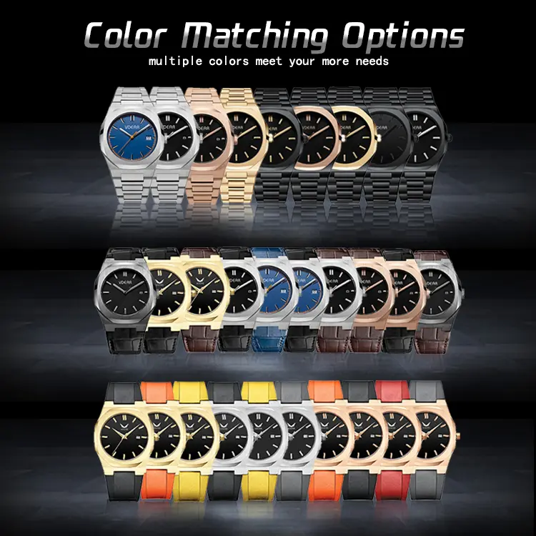 Luxury Men's Quartz Watch - Advanced Technology & Waterproof 7