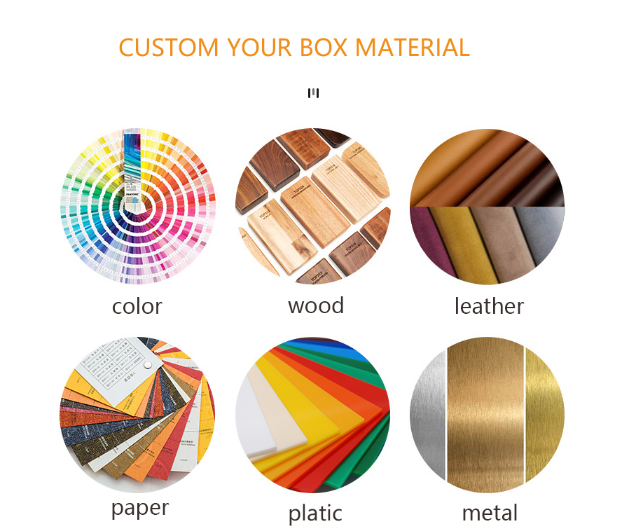 VDEAR - Custom Logo pu leather high quality watch box luxury Watch Box 12