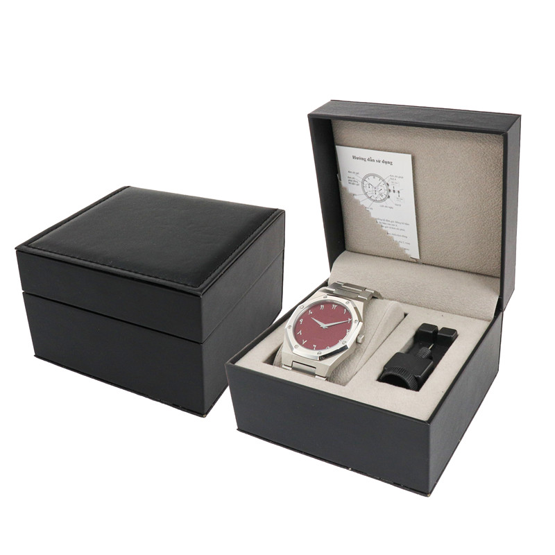 VDEAR PU Leather Universal Watch Box Velvet Lining Watch Packaging Box 11