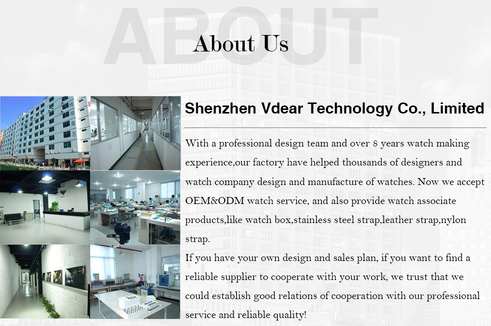 VDEAR - Hot Sale leather Watch Box Cases With Pillow Packing Gift Boxes Watch Box 4