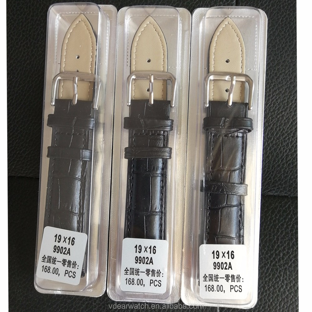 VDEAR - Multi colors calf skin alligator crocodile leather watch straps with quick release strap Leather Band 17