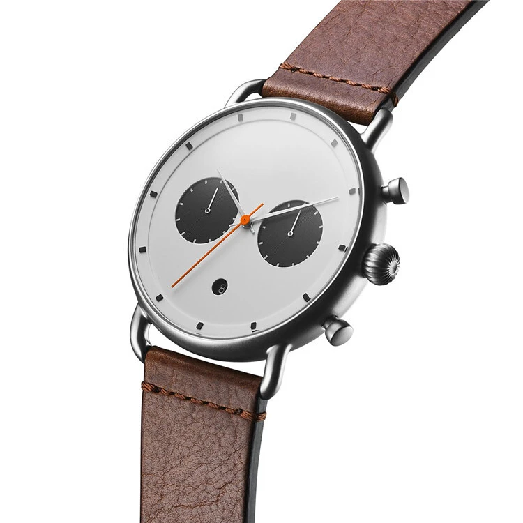 VDEAR – 5 ATM wasserdichte Quarzuhr mit japanischem Uhrwerk, Herrenarmbanduhr, Quarz, VDEAR-Uhr mit individuellem Logo und weitere Optionen 1