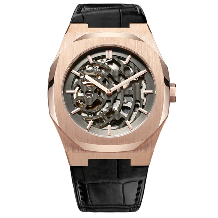 VDEAR - Luxury Fashion Customized Logo Leather Strap Waterproof Men 2021 Luxury Latest Male Wristwatches others 1