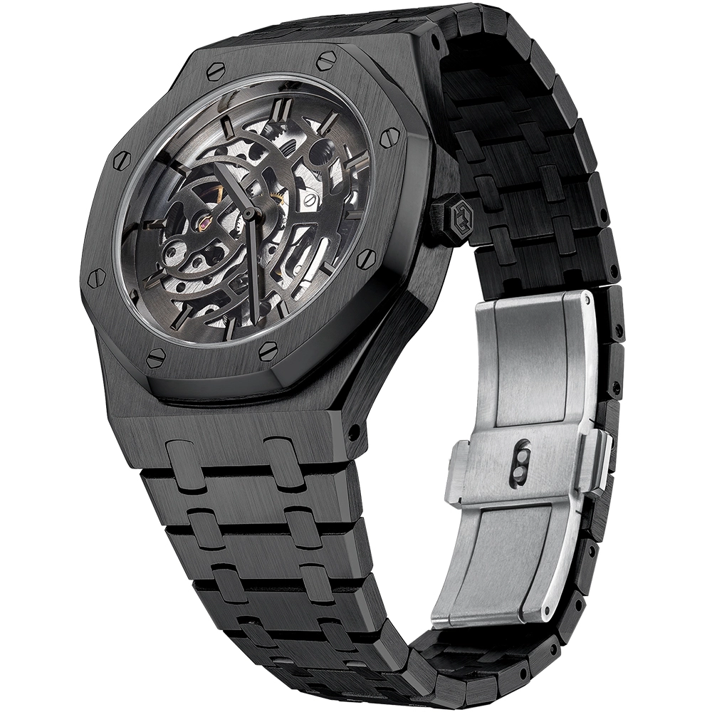 Vdear Skeleton Mens Watch Mechanical Watch Custom Luxury Automatic Watches For Men Manufacturer 1